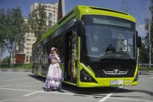 Аналогов нет: на ИННОПРОМе показали уникальный электробус производства «ПК Транспортные системы»